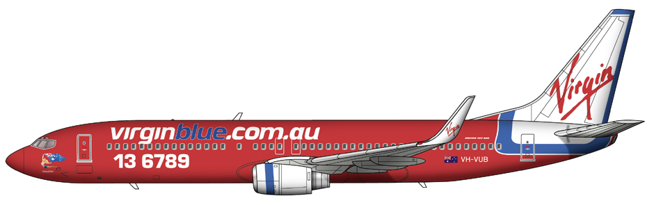 Virgin Blue Boeing 737